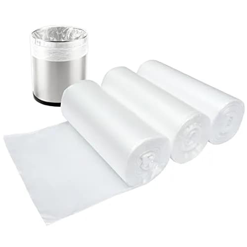 SOSOHOME Clear Small Trash Bags 1.2 Gallon (4.5 Liters) | 150 Count Value Pack thumbnail 1