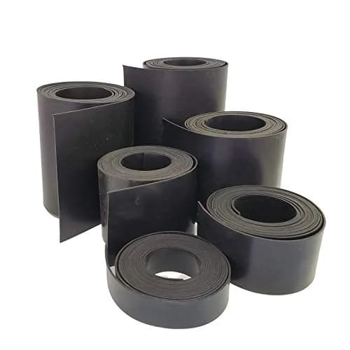 Rubber Sheet Warehouse .125" (1/8") Thick x 4" Wide x 10' Feet Neoprene Rubber Sheet for DIY & Weather Sealing thumbnail 2