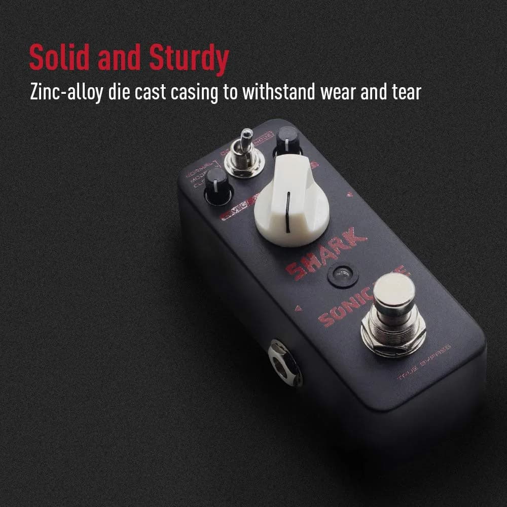 SONICAKE Distortion Guitar Pedal 3 Modes Normal, Modern, Classic High Gain Distortion Guitar Effects Pedal True Bypass | Analog British Sound - view 5