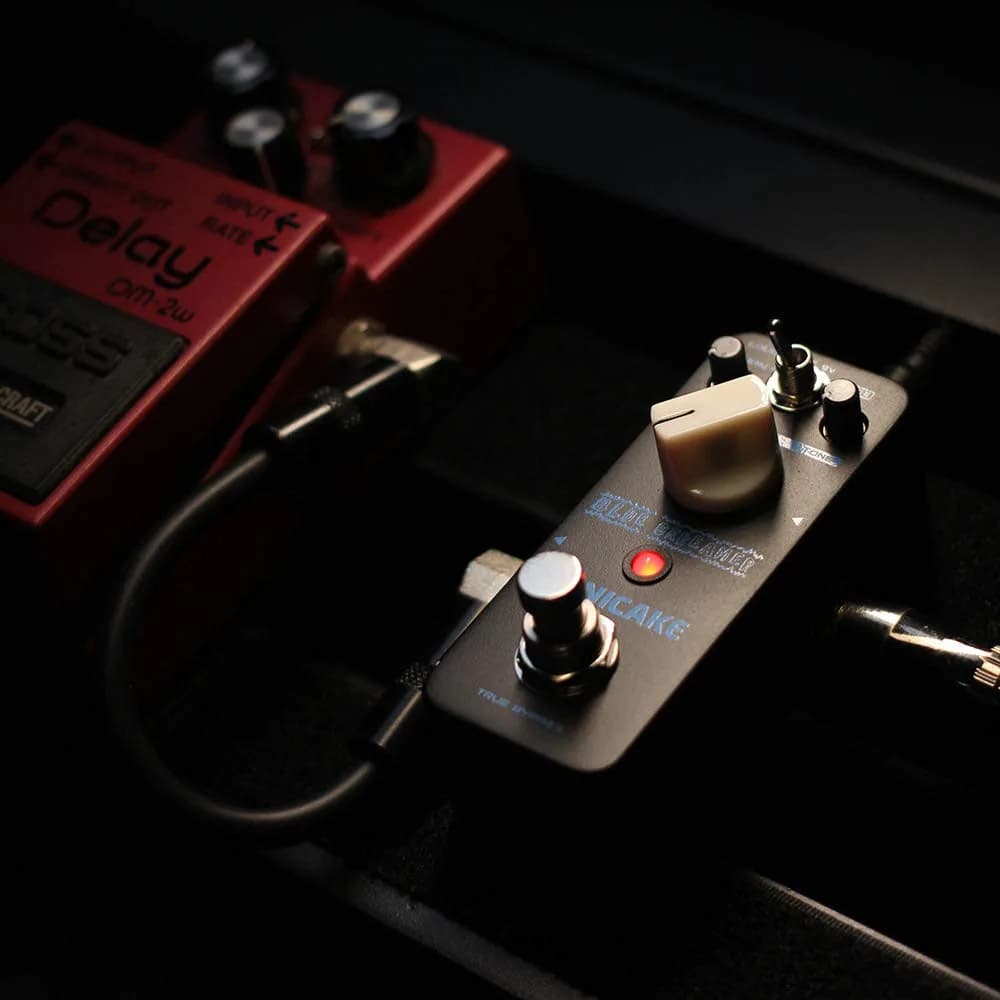SONICAKE Blue Skreamer Overdrive Pedal | Vintage Dumble Blues Analog Guitar Effects Pedal (9V DC) - view 7