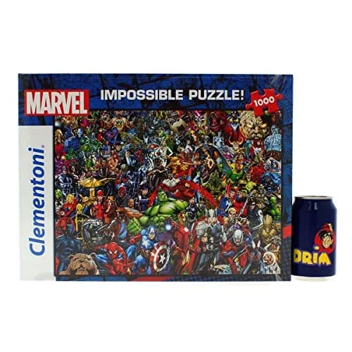 Clementoni Marvel Impossible Jigsaw Puzzle 1000 Pieces | Challenging Puzzle for Adults, Made in Italy thumbnail 4