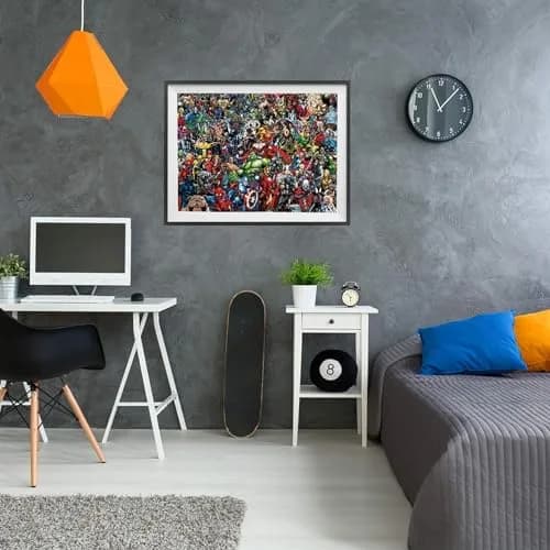 Clementoni Marvel Impossible Jigsaw Puzzle 1000 Pieces | Challenging Puzzle for Adults, Made in Italy thumbnail 2
