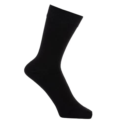 ZAKIRA Dress Socks in Black | Combed Cotton Comfort & Classic Style (7-12 US) thumbnail 4