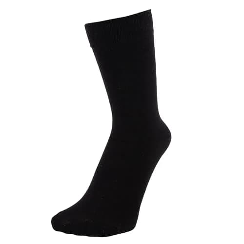ZAKIRA Dress Socks in Black | Combed Cotton Comfort & Classic Style (7-12 US) thumbnail 3