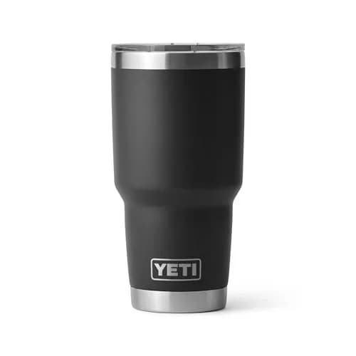 YETI Rambler 30 oz Stainless Steel Vacuum Insulated Tumbler w/ MagSlider Lid, Black | 887 ml (30 oz) Tumbler for Hot & Cold Drinks thumbnail 1