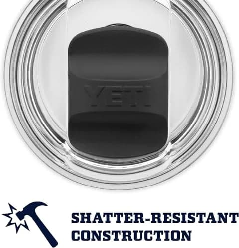 YETI Rambler 30 oz Stainless Steel Vacuum Insulated Tumbler w/ MagSlider Lid, Black | 887 ml (30 oz) Tumbler for Hot & Cold Drinks thumbnail 8