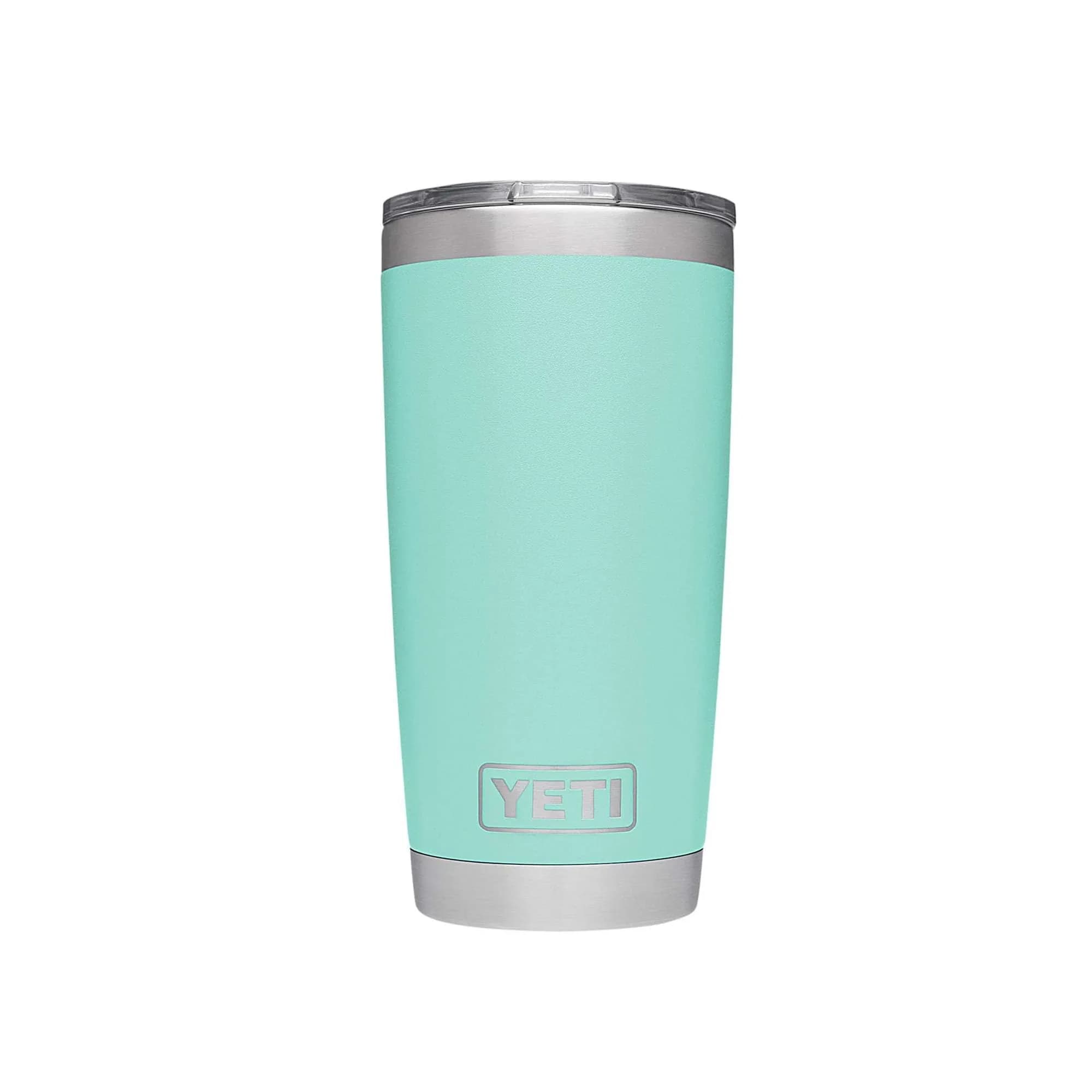 YETI Rambler 20 oz Tumbler with MagSlider Lid, Seafoam | 591ml (20 oz) Stainless Steel Insulated Cup