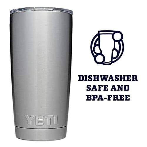 YETI Rambler 20 oz Tumbler | Stainless Steel Vacuum Insulated with MagSlider Lid (70-120c) thumbnail 4