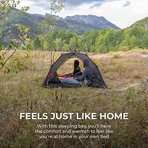 TETON Sports Tracker 5 Degree Sleeping Bag | Lightweight, Warm Mummy Design for Camping & Backpacking thumbnail 7