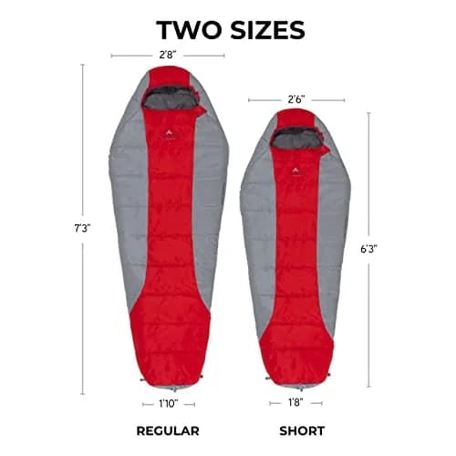 TETON Sports Tracker 5 Degree Sleeping Bag | Lightweight, Warm Mummy Design for Camping & Backpacking thumbnail 2