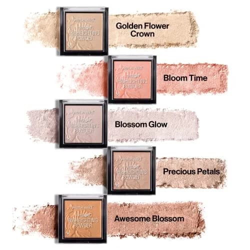 wet n wild MegaGlo Highlighting Powder, Blossom Glow | Shimmering Pearl Pigments thumbnail 7