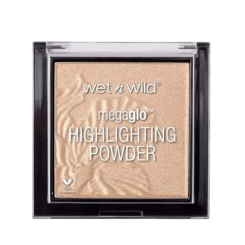 wet n wild MegaGlo Highlighting Powder Golden Flower Crown 5.3g (0.19 Oz) | Shimmering Glow for Cheekbones thumbnail 1