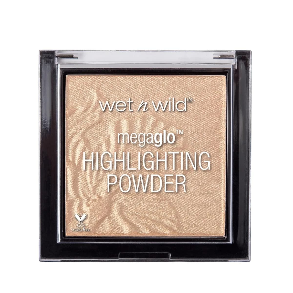 wet n wild MegaGlo Highlighting Powder Golden Flower Crown 5.3g (0.19 Oz) | Shimmering Glow for Cheekbones - main product image
