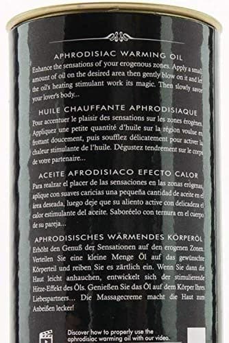 Shunga Warming Massage Oil, Raspberry | Edible, Sensual, 3.5 Fl Oz | Supports Relaxation & Touch thumbnail 3