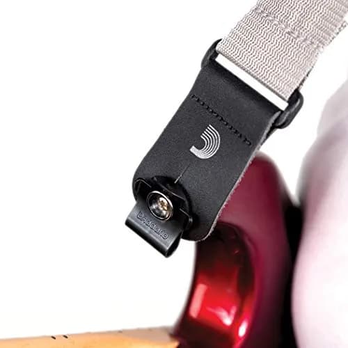 D'Addario Dual-Lock Guitar Strap Lock Set | Secures Strap & Cable, No Modifications Needed thumbnail 4