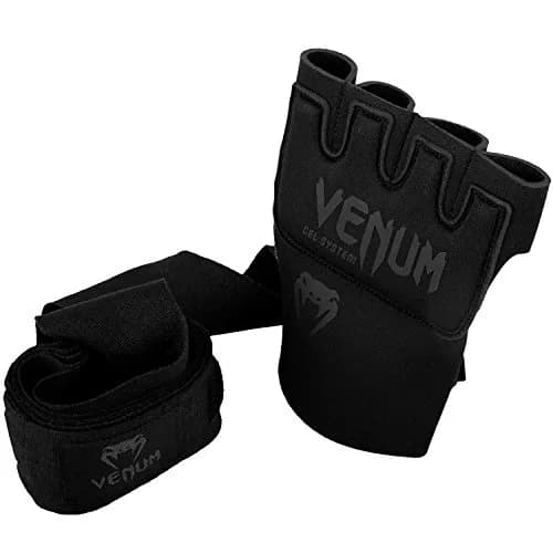 Venum Kontact Gel Glove Wraps Black/Black One Size | Integrated Gel Padding for Shock Absorption thumbnail 4