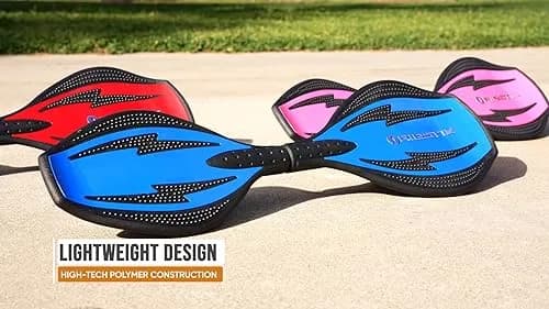 Razor Ripster Caster Board Blue | 26 inch Deck, 175 lb Capacity thumbnail 4