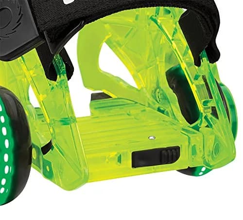 Razor Jetts DLX Heel Wheels - Neon Green | Light-Up LED & Sparks for Kids & Adults thumbnail 6