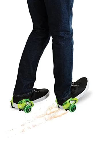 Razor Jetts DLX Heel Wheels - Neon Green | Light-Up LED & Sparks for Kids & Adults thumbnail 3