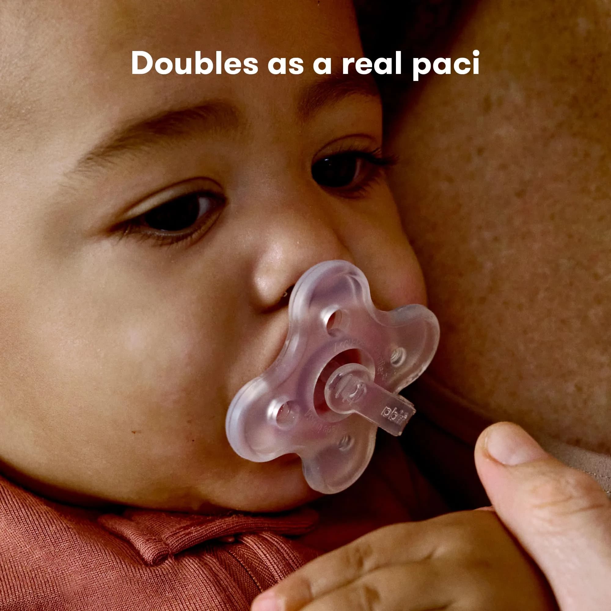 Frida Baby Medicine Pacifier Syringe, Accu-Dose Paci, 1 Count (Clear) | Mess-Free Dosing for Infants - view 6