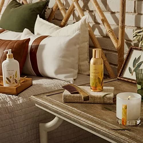 Thymes Olive Leaf Body Lotion 270ml (9.25 fl oz) | Hydrating Moisturizer with Shea Butter & Vitamin E thumbnail 3