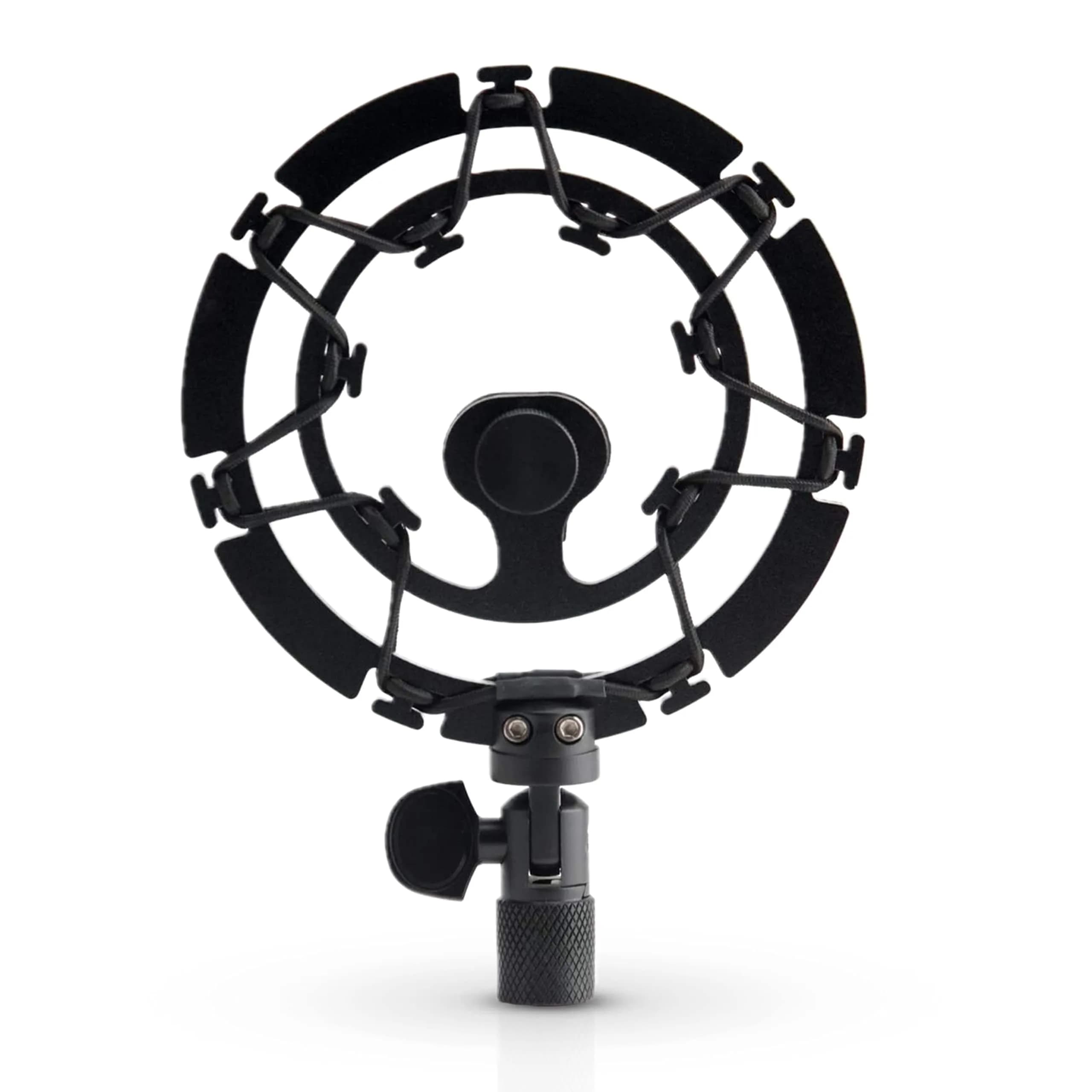 Auphonix Pro Microphone Shock Mount - Mic Holder Compatible w/Blue Yeti, Snowball & Pro Microphones | Vibration & Shock Protection