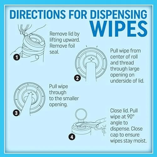 MiracleWipes Surface Cleaning Wipe 30 Count | Fast Cleanup for Paint & Grime, Made in USA thumbnail 8