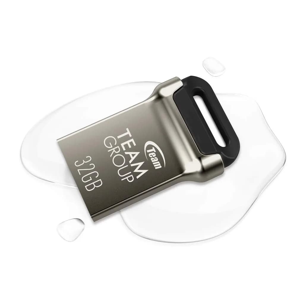 TEAMGROUP C162 32GB USB 3.2 Gen 1 Flash Drive | Metal, Capless, Waterproof - view 5
