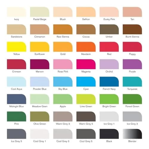 Winsor & Newton Promarker Essential Collection Set of 48 | Alcohol-Based Markers for Art & Craft - view 4