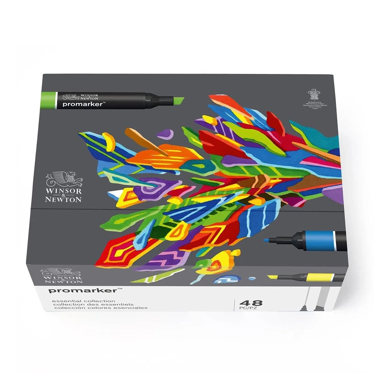 Winsor & Newton Promarker Essential Collection Set of 48 | Alcohol-Based Markers for Art & Craft - view 6