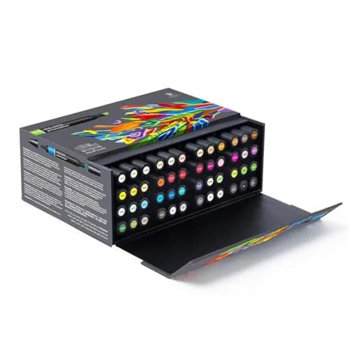 Winsor & Newton Promarker Essential Collection Set of 48 | Alcohol-Based Markers for Art & Craft - main product image