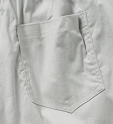 SIR7 Men's Linen Casual Lightweight Drawstring Elastic Waist Summer Beach Pants Light Grey | Breathable, Durable & Imported thumbnail 7
