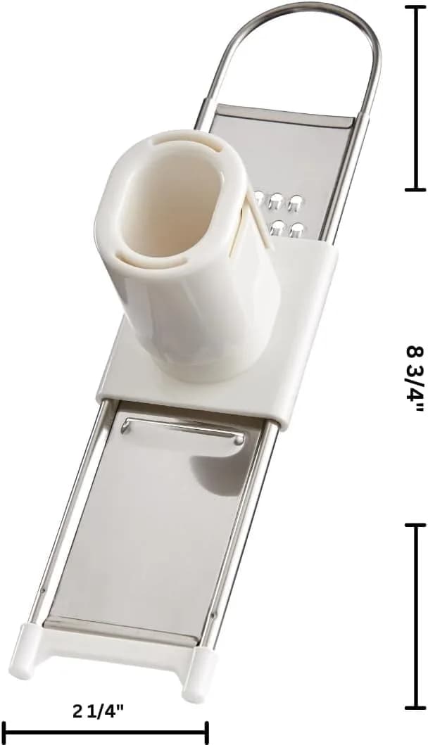 Fante's Garlic Slicer Grater Stainless Steel 2.27 kg (5 lb) | The Italian Market Original since 1906 - view 3