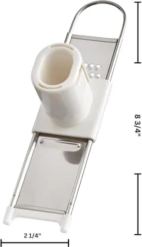 Fante's Garlic Slicer Grater Stainless Steel 2.27 kg (5 lb) | The Italian Market Original since 1906 thumbnail 3