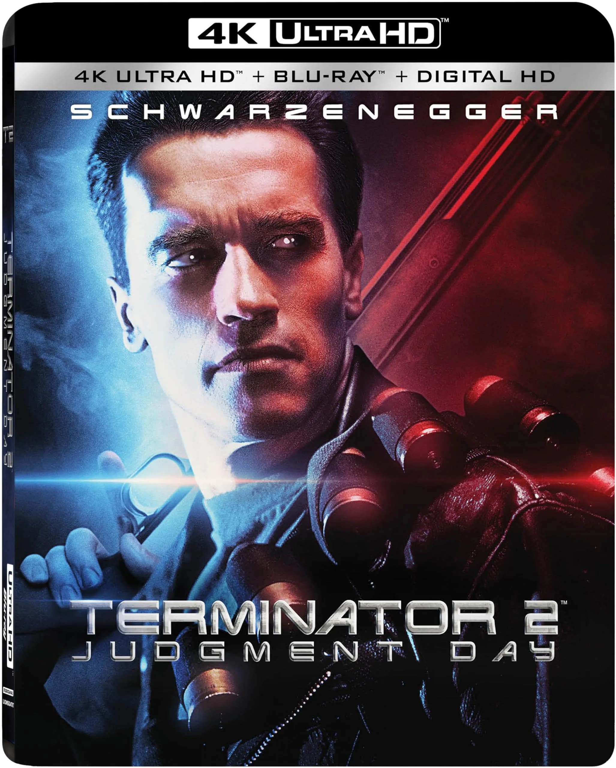 Terminator 2: Judgment Day 4K Ultra HD Blu-ray | James Cameron Sci-Fi Action — black