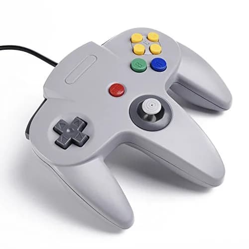 SAFFUN Classic N64 Controller Wired USB Gamepad 203.2 cm (6.6 ft) | Plug and Play for PC and Raspberry Pi thumbnail 4