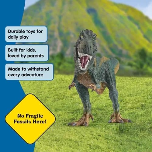 Schleich Tyrannosaurus Rex Figurine 31cm (12.4") | Realistic Dinosaur Toy for Kids Ages 4+ thumbnail 5