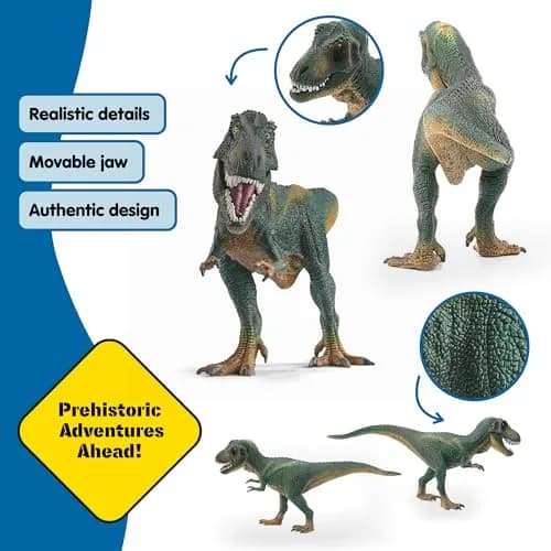 Schleich Tyrannosaurus Rex Figurine 31cm (12.4") | Realistic Dinosaur Toy for Kids Ages 4+ thumbnail 3