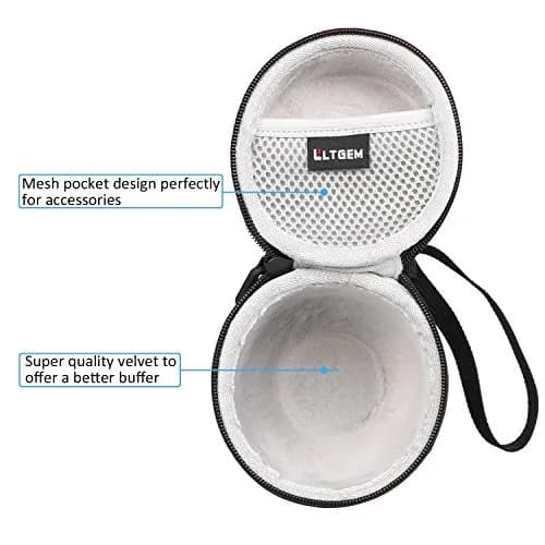 L LTGEM Case for Ultimate Ears WONDERBOOM 4 Waterproof Speaker, Black/Gray | Shock-Resistant & Waterproof thumbnail 4