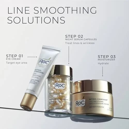 RoC Retinol Correxion Max Daily Hydration Face Moisturizer 50ml (1.7 Fl Oz) | Oil-Free Anti-Aging Cream for Fine Lines thumbnail 9