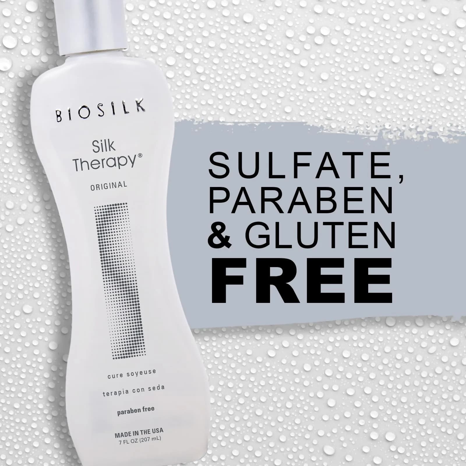BioSilk Silk Therapy Original Leave-In Hair Treatment 207ml (7 Fl Oz) | Repairs, Smooths & Protects All Hair Types - view 7