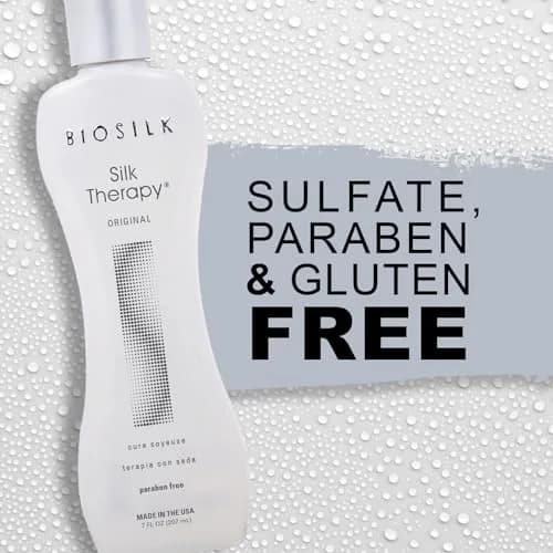 BioSilk Silk Therapy Original Leave-In Hair Treatment 207ml (7 Fl Oz) | Repairs, Smooths & Protects All Hair Types thumbnail 7