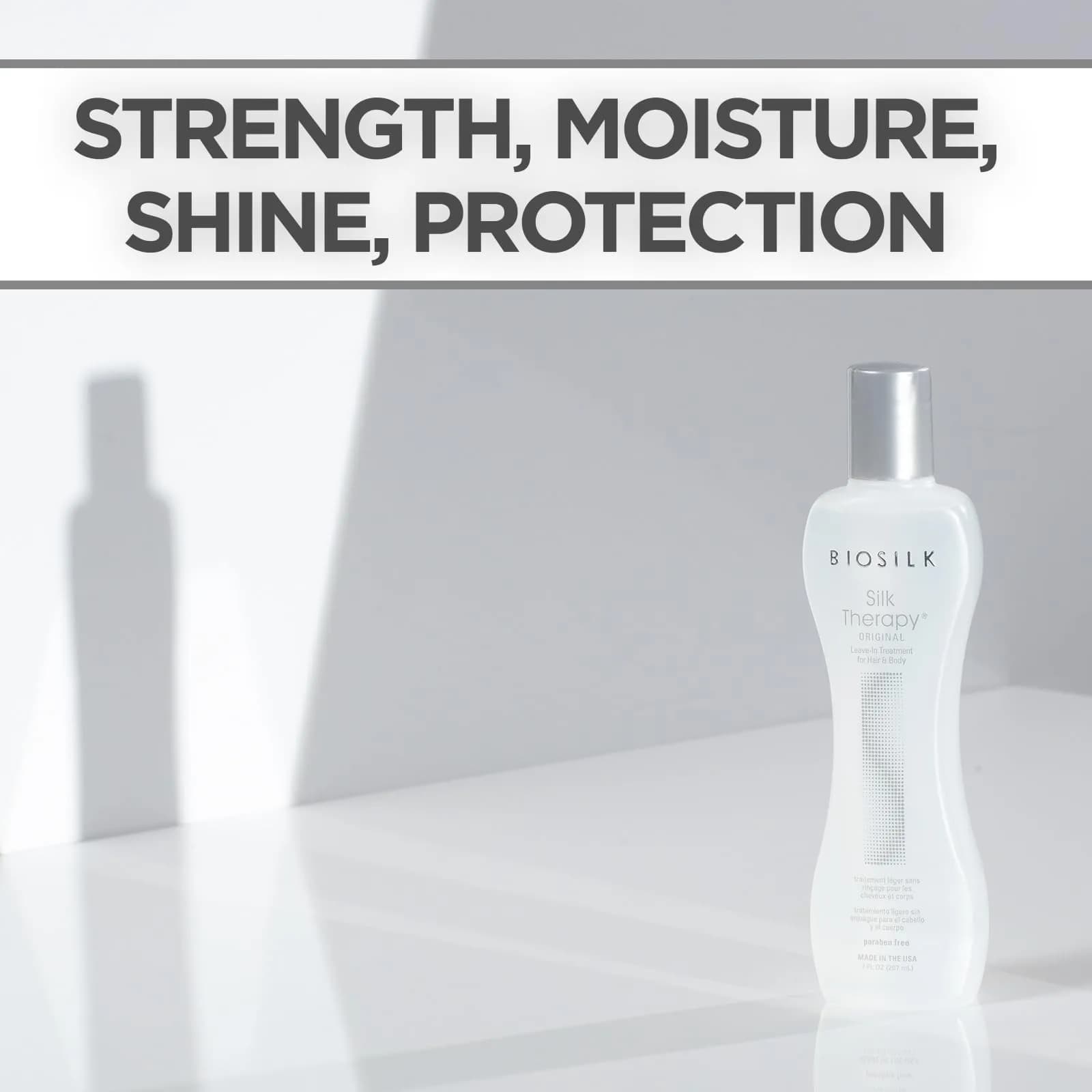BioSilk Silk Therapy Original Leave-In Hair Treatment 207ml (7 Fl Oz) | Repairs, Smooths & Protects All Hair Types - view 4
