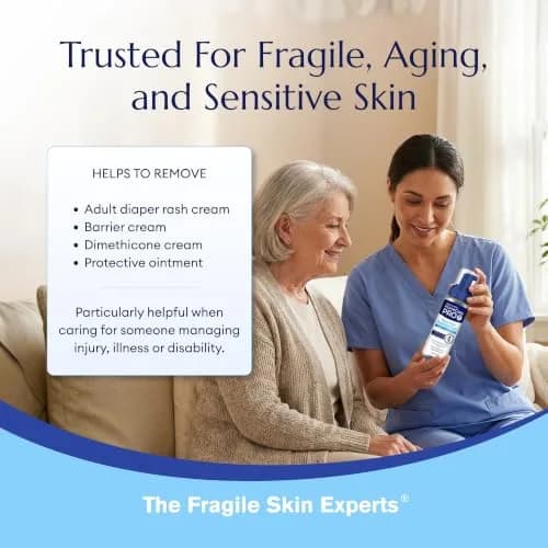 Welmedix No Rinse Cleansing Foam 450ml (15 Fl Oz) | Hospital Grade 3-in-1 Body Wash & Shampoo for Sensitive Skin thumbnail 4
