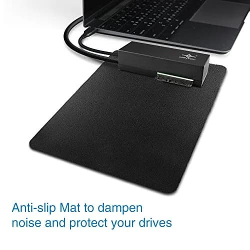 Vantec NexStar USB 3.0 to SATA 6Gbps Optical/Storage Adapter, Black | 100W Charging & 40Gbps Data Transfer thumbnail 6