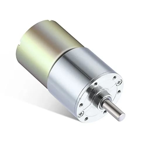 Greartisan DC 24V 1000RPM Gear Motor High Torque Electric Micro Speed Reduction Geared Motor 37mm Diameter Gearbox thumbnail 5