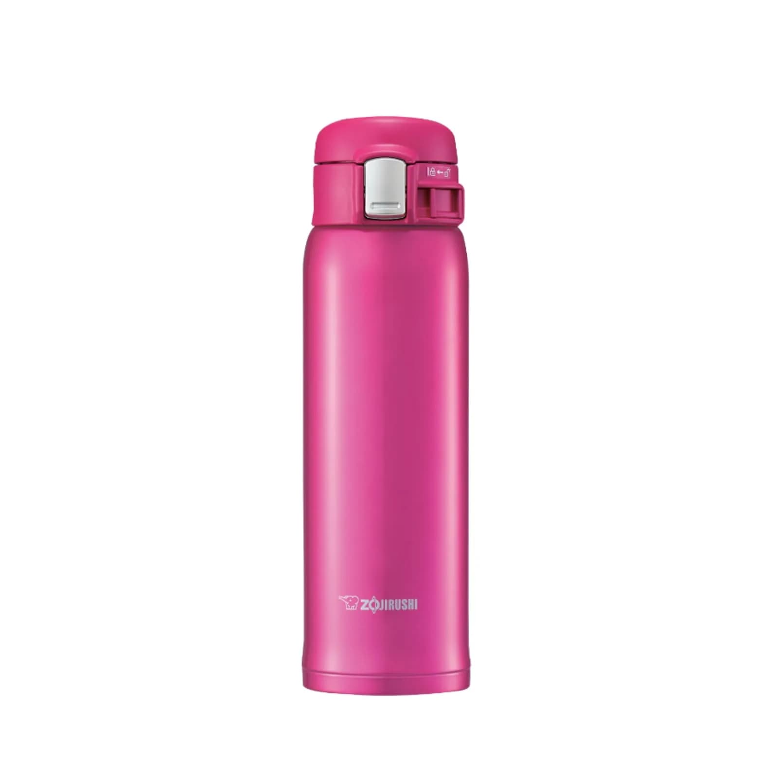 Zojirushi Stainless Steel Water Bottle 480ml (16.9 fl oz) | Direct Drinking Lightweight Insulated Tumbler — Deep Cherry (Amazon Exclusive)