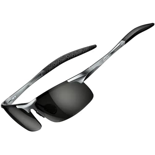 ATTCL Polarized Sunglasses Men Al-Mg Metal UV400 | Lightweight, Anti-Glare, Vivid Vision (70-120 chars) thumbnail 1