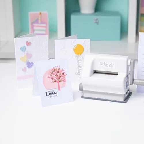 Sizzix Sidekick Starter Kit 661770 Portable Manual Die Cutting & Embossing Machine 17.5cm (6.89") Opening | Arts & Crafts thumbnail 5