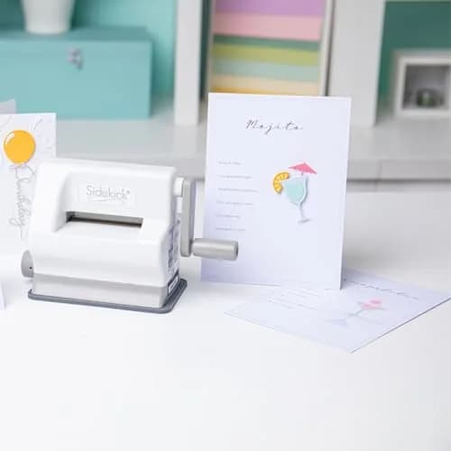 Sizzix Sidekick Starter Kit 661770 Portable Manual Die Cutting & Embossing Machine 17.5cm (6.89") Opening | Arts & Crafts thumbnail 6